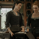 Caitriona Balfe and Sophie Skelton in Outlander season 6